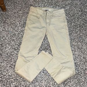 American Eagle Khaki Jeggings